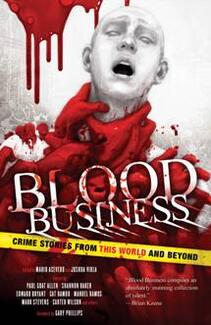 Blood Business - Book cover.