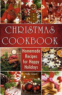 Christmas Cookbook - Book cover.