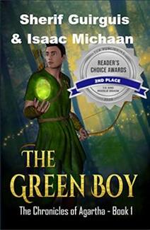The Chronicles of Agartha: The Green Boy by Sherif Guirguis - Book cover.