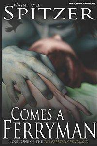 Comes a Ferryman. Book cover.