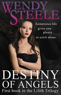 Destiny of Angels by Wendy Steele - book cover.