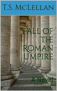 Fall of the Roman Umpire by T.S. McLellan - Book cover.