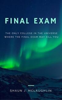 Final Exam. Book cover.