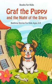 Graf the Puppy and the Night of the Stars by Alice June - book cover.