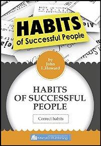Habits Of Successful People, Correct Habits - Book cover.