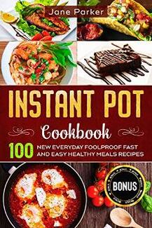 Instant Pot Cookbook (Book one) - Book cover.