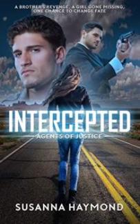 INTERCEPTED by Susanna Haymond, book cover.