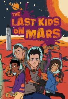 The Last Kids of Mars by Kristian Bar - Book cover.