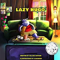Lazy Hugo by Sajjad Sattari - book cover.