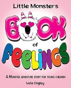 Little Monster's Book of Feelings by Iveta Ongley - Book cover.