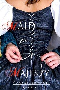 Maid for Majesty - Book cover.