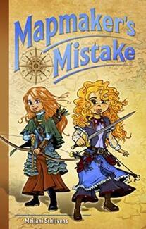 Mapmaker's Mistake by Meilani Schijvens - Book cover.