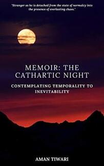 Memoir: The Cathartic Night - Book cover.