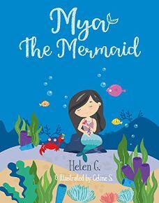 Mya the Mermaid by Helen G. - book cover.