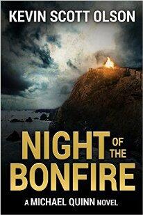 Night of the Bonfire by Kevin Scott Olson. Book cover.