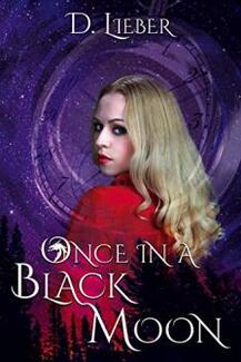 Once in a Black Moon by D. Lieber - Book cover.