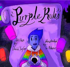 Purple Rules by David YayGrr - book cover.