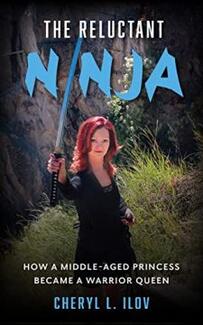 The Reluctant Ninja by Cheryl Ilov - Book cover.