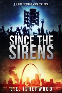 Since the Sirens by EE Isherwood. Book cover.