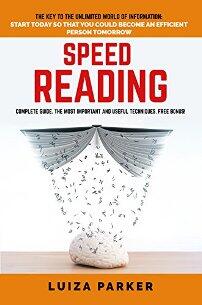 Speed Reading by Luiza Parker - Book Cover.