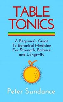 Table Tonics by Peter Sundance - Book cover.