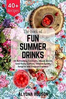 THE BOOK OF FUN SUMMER DRINKS - Book cover.