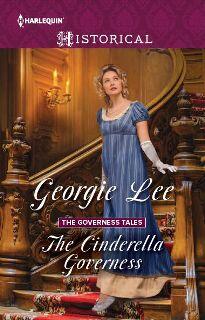 The Cinderella Governess by Georgie Lee - Book cover.