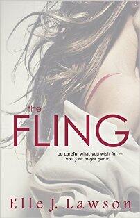 The Fling by Elle J. Lawson - Book cover.