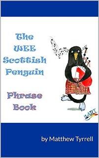 The Wee Scottish Penguin Phrase Book - Book cover.