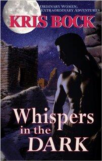 Whispers in the Dark by Kris Bock - Book cover.