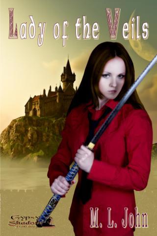 Lady of the Veils by M. L. John. Book cover