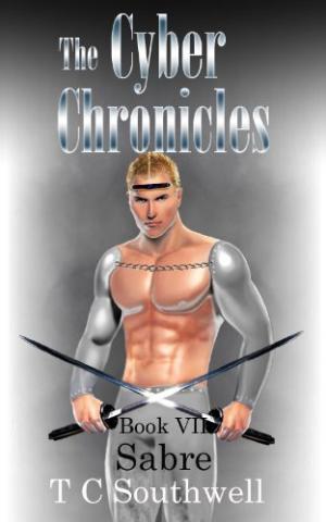The Cyber Chronicles VII, Sabre by TC Southwell. Book cover.