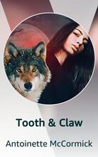 Tooth & Claw (book) by Antoinette McCormick. Book cover.