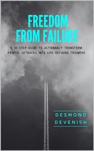 Freedom From Failure by Desmond Devenish, book cover.