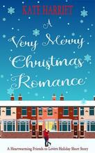 A Very Merry Christmas Romance by Kate Harriet - book cover.