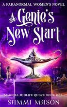 A Genie's New Start by Sammi Mason - Book cover.