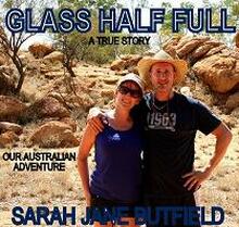 Glass Half Full by Sarah Jane Butfield, Book cover.