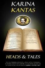 Heads & Tales by Karina Kantas, Book cover.