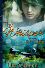 The Whisper of Time by Ute Carbone. Book cover.