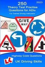 250 Theory Test Questions for ADIs (book) by Don Gates. Book cover.