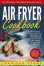 Air Fryer Сookbook by Jennifer Stone - Book cover.