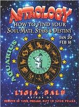 ASTROLOGY - Aquarius by Ligia Balu - Book cover.