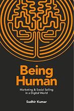 Being Human by Sudhir Kumar - Book cover.