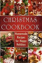 Christmas Cookbook - Book cover.