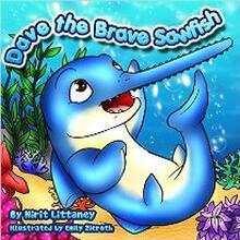 Dave the Brave Sawfish by Nirit Littaney - Book cover.