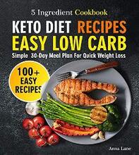 Keto Diet Recipes - Book cover.