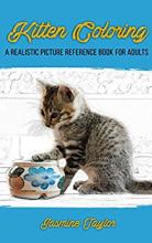 Kitten Coloring by Jasmine Taylor - Book cover.