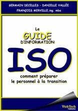 Le Manuel d'information ISO de Germain Decelles. Couverture de livre.