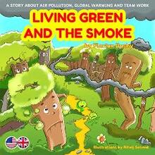 Living Green and the smoke by Florian Bushy - Book cover.