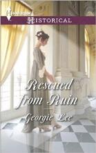 Rescued from Ruin by Georgie Lee - Book cover.
